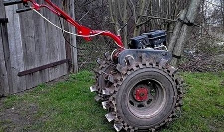 Jak vyrobit lopatu pro jednonápravový traktor vlastníma rukama